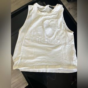 GIRLS adidas sleeveless tank